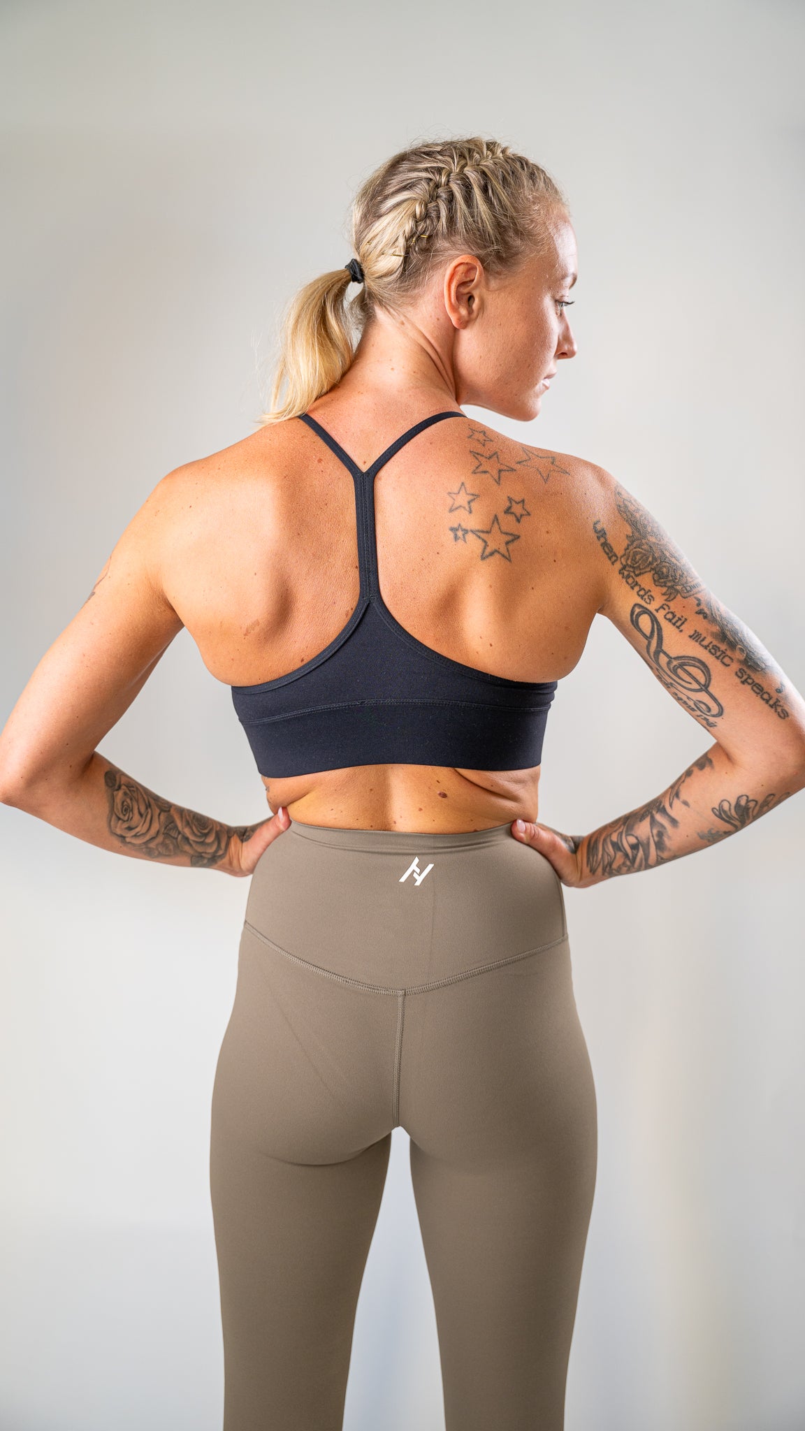 Träningstights som är full längd för dig som föredrar längre tights. 