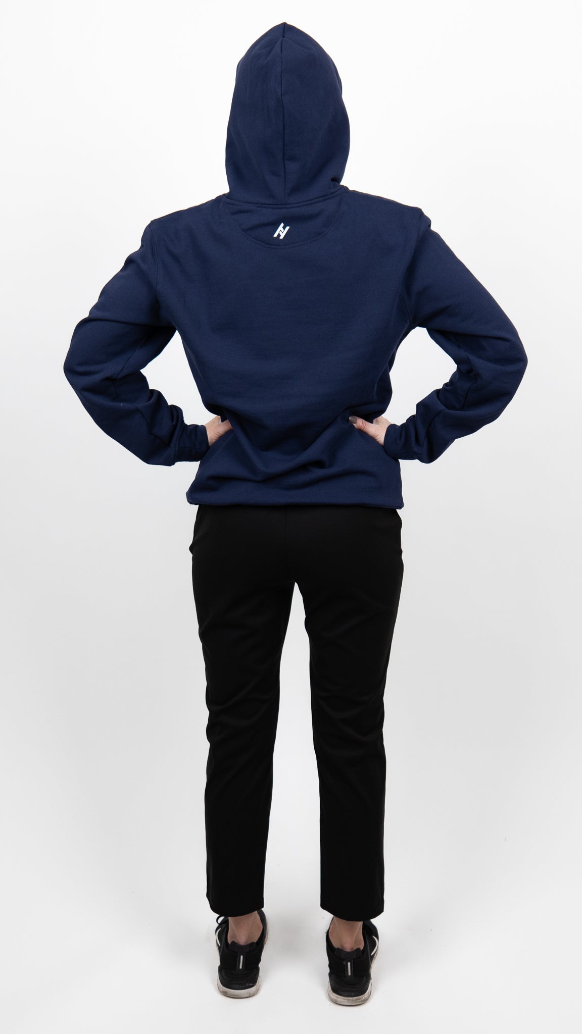 Träningshoodie för dam och herr i bomull